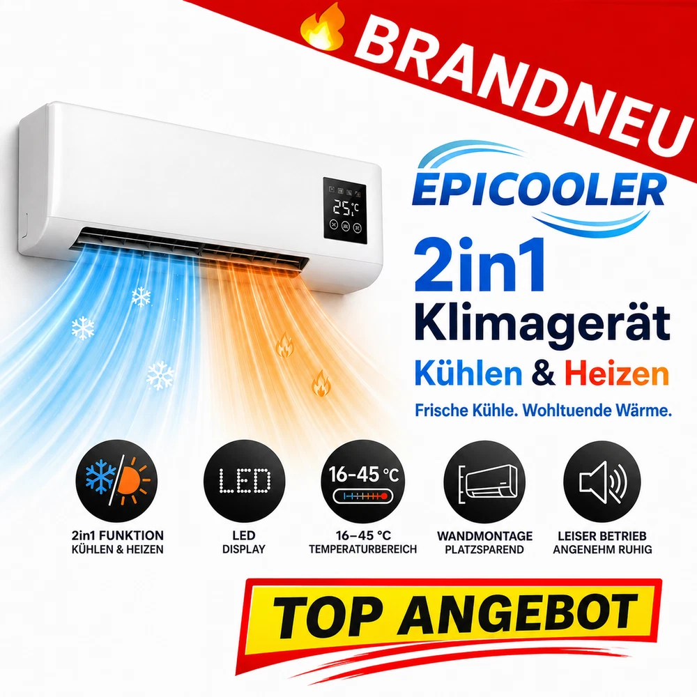 EpiCooler 2-in-1 Klimagerät Angebot